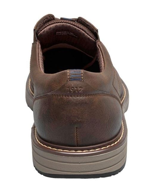 Nunn Bush Brown Gates Plain Toe Derby for men