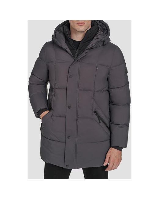 Andrew Marc Gray The Millstream Parka for men