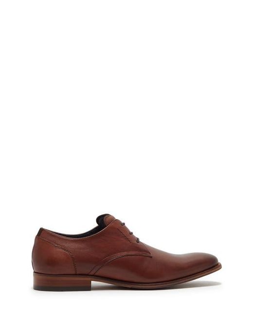 Florsheim Brown Fermo Plain Toe Leather Derby for men