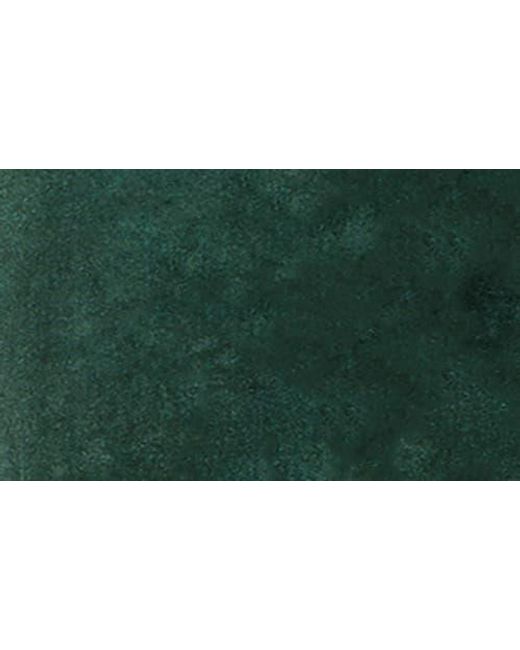 Love By Design Green Velvet One-Shoulder Sheath Dress