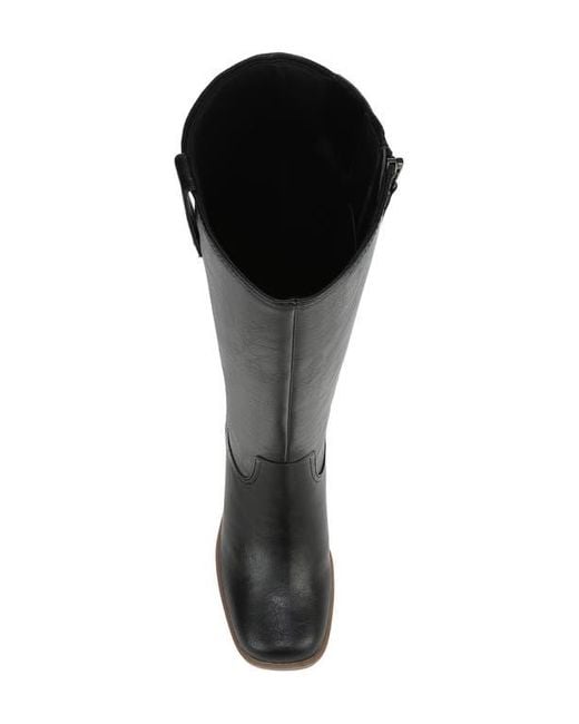 Dr. Scholls Black Joplin Tall Boot
