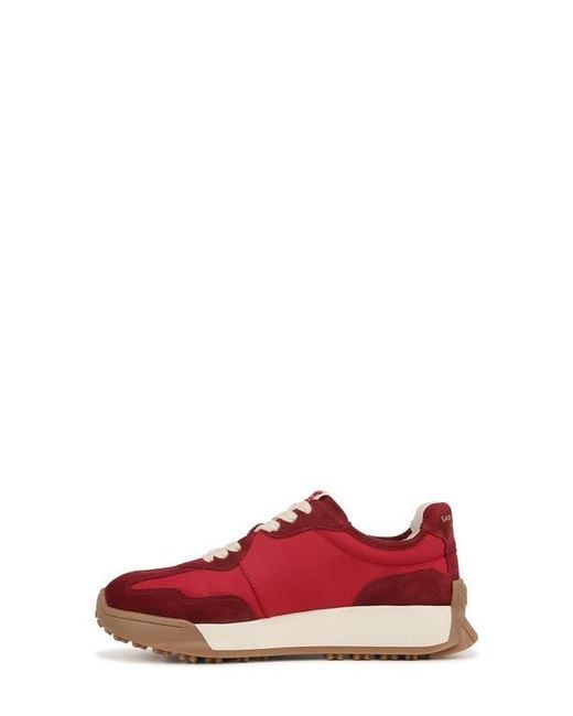 Sam Edelman Red Langley Sneaker