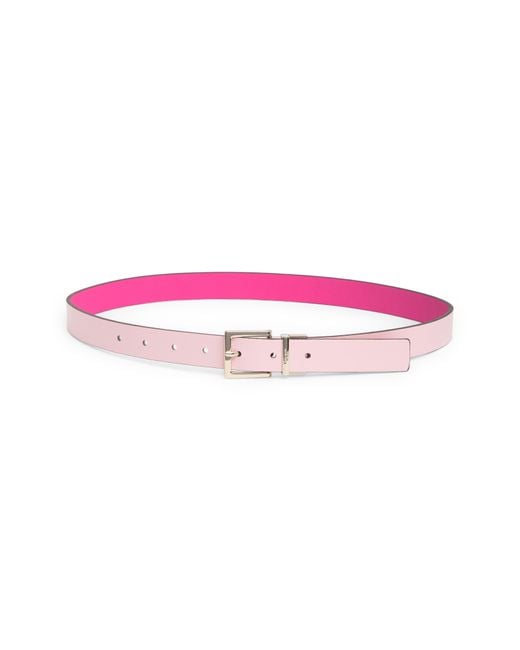 Kate Spade Pink Reversible Belt
