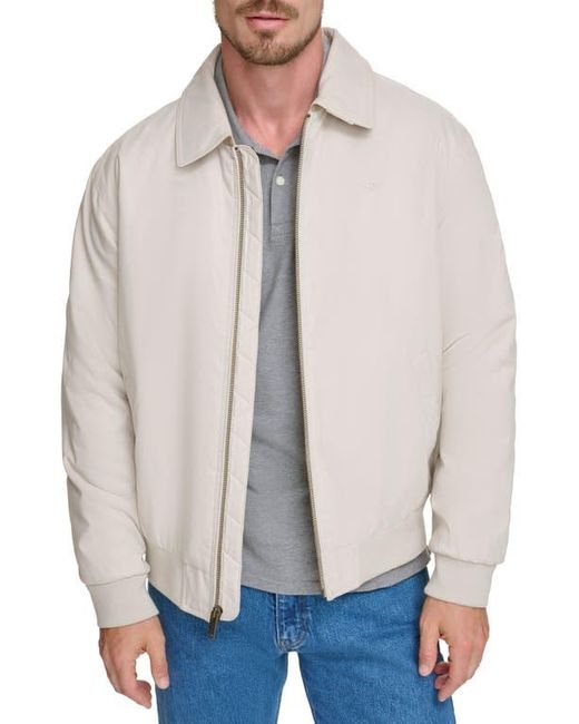 Dockers Blue Microtwill Bomber Jacket for men