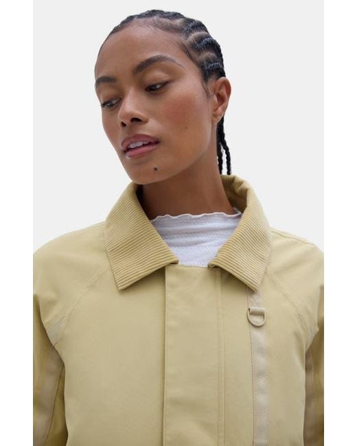 Halfdays Natural Hooded Rain Jacket