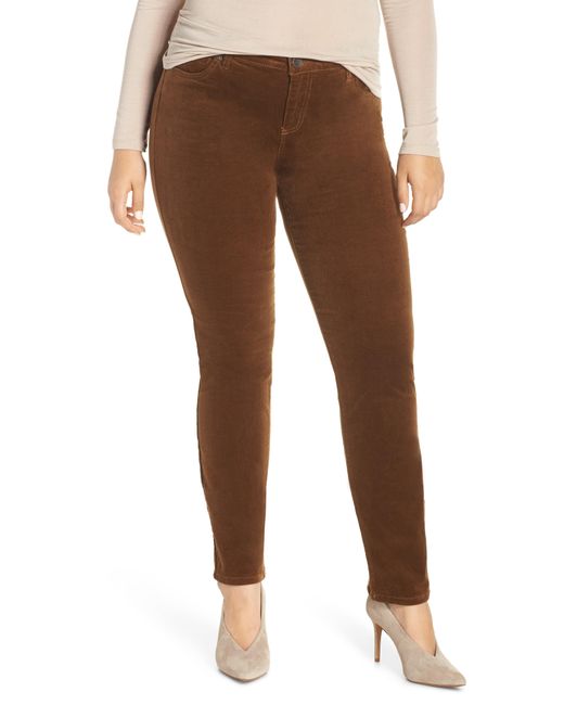 kut from the kloth diana stretch corduroy skinny pants