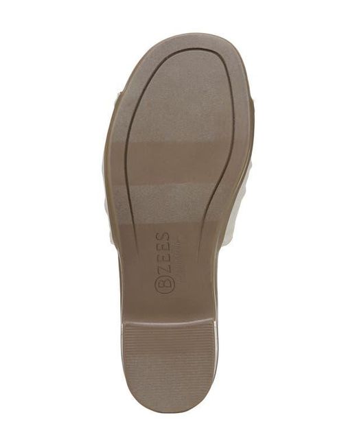 LifeStride Brown Paradise Slide Sandal