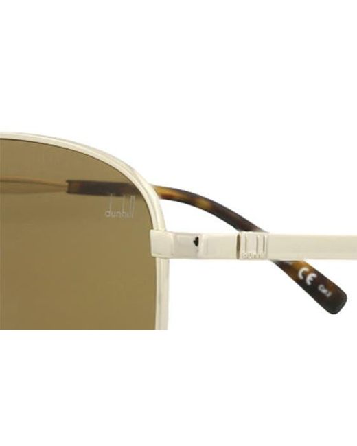 Dunhill Green 58mm Core Square Sunglasses for men