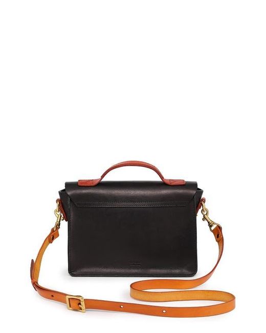 Old Trend Black Aster Mini Leather Satchel