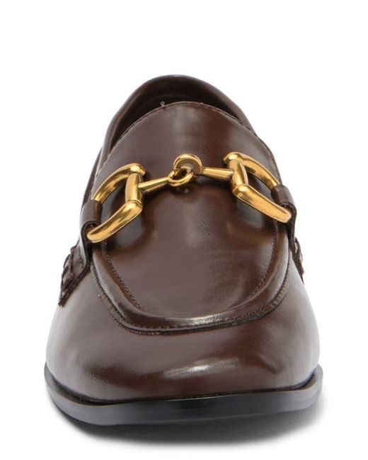 Jeffrey Campbell Brown Addie Bit Loafer