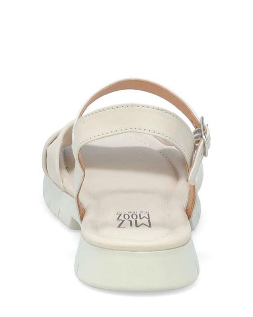 Miz Mooz Metallic Caylee Lug Sole Sandal
