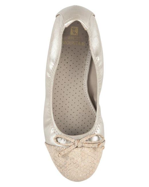 White Mountain White Sunnyside Ii Ballet Flat