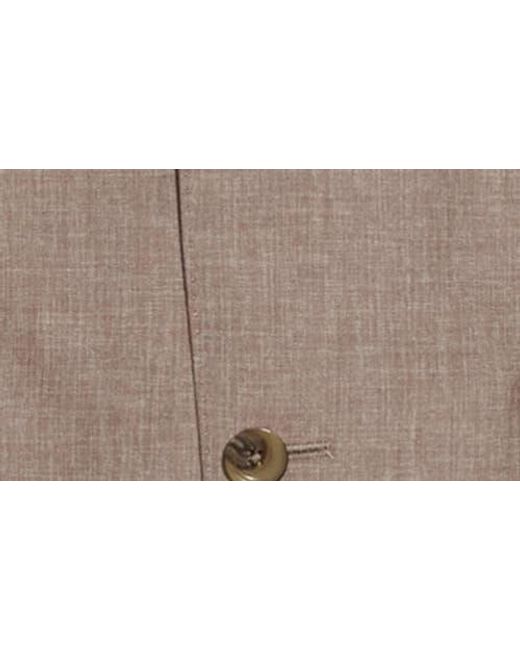 Jack Victor Natural Mason Slub Wool Suit for men