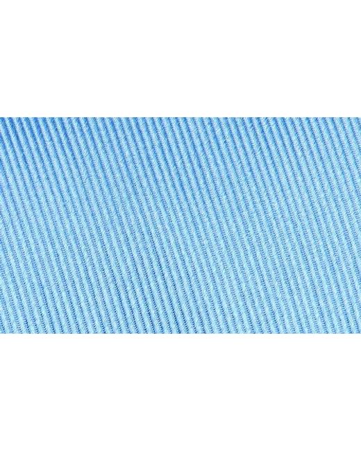 Duchamp Blue Solid Silk Tie for men