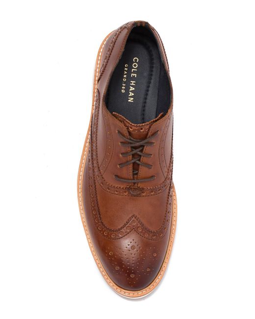 cole haan morris wingtip oxford