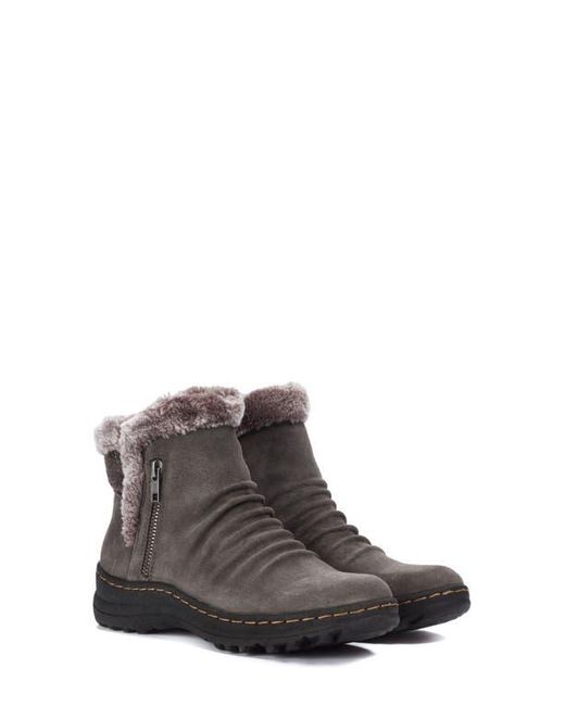 BareTraps Brown Acelyn Water-Resistant Bootie
