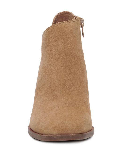 Lucky Brand Natural Melendi Wedge Bootie In Dune At Nordstrom Rack