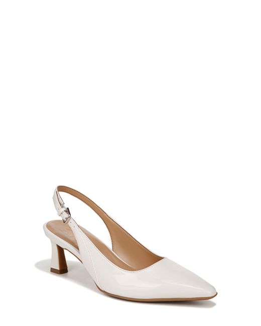 Naturalizer white pumps 2025