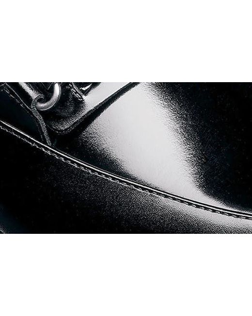 Stacy Adams Black Aberdeen Saddle Slip-On Loafer for men