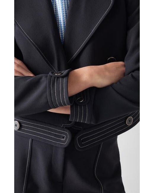L.K.Bennett Black Eugine Crop Jacket