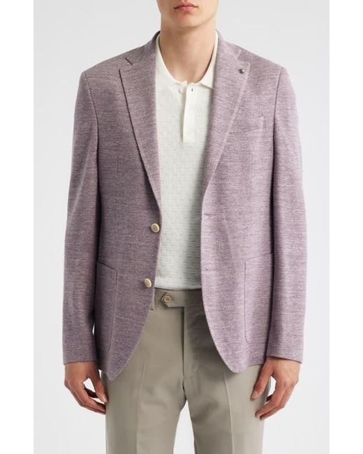 Jack Victor Brown Hampton Lavendar Solid Sport Coat for men