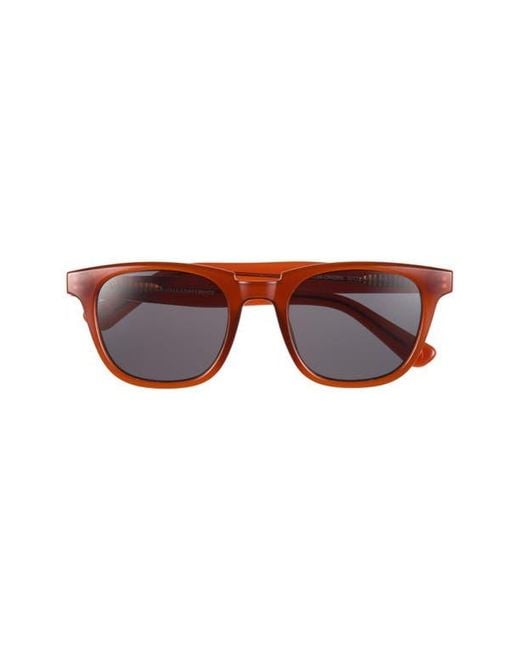 DIFF Brown Grayson 51Mm Square Sunglasses for men