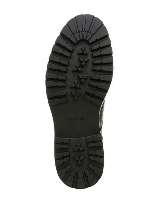 Vince Black Dominic Plain Toe Boot for men