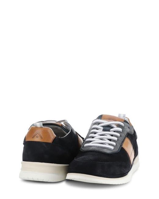 Ambitious Black 12827 Perforated Sneaker for men