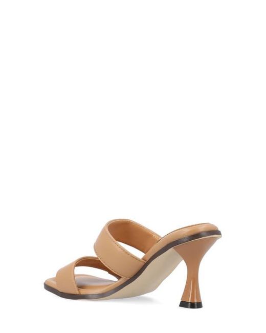 Journee Collection Natural Tru Comfort Foam Essey Heeled Sandal