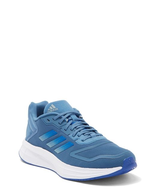 adidas Duramo 10 Running Shoe In Altered Blue /blue /grey At Nordstrom