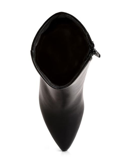 LONDON RAG Black Desire Bootie