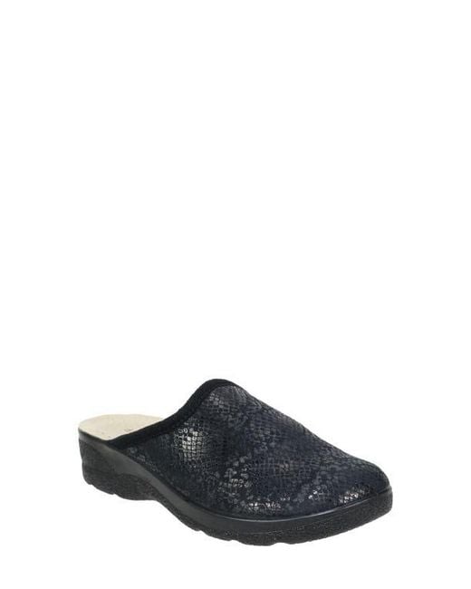 David Tate Black Electra Clog