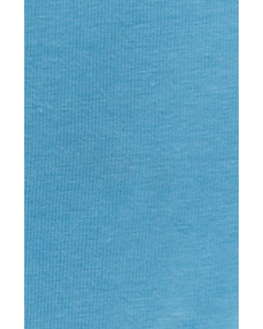 Bench Blue Velmina Ruffle Sleeve T-shirt