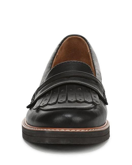 Naturalizer Black Pacey Kiltie Fringe Loafer
