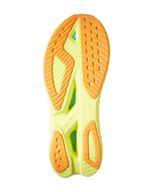 Hoka One One White Mach X 2 Running Shoe for men