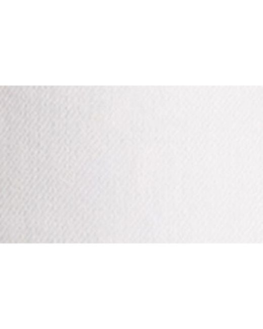 Rag & Bone White Cloud Lori Raw Hem Jeans