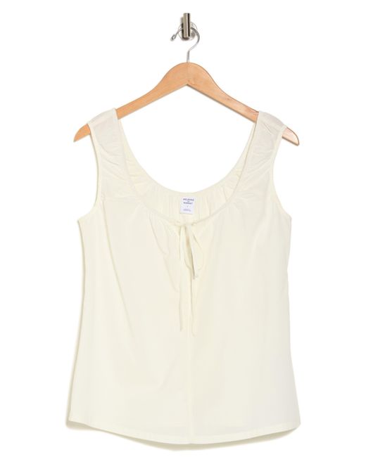 Melrose and Market Natural Tie Sleeveless Top