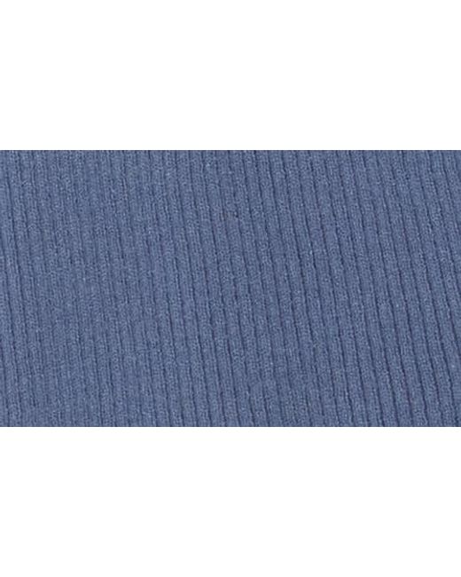 Max Studio Blue Cap Sleeve Wrap Sweater