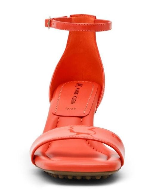 Anne Klein Red Jade Sandal