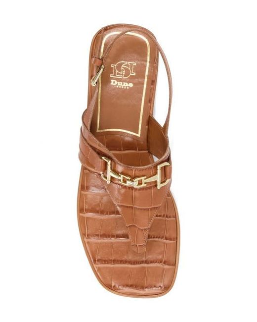 Dune Brown Lexley Slingback Sandal