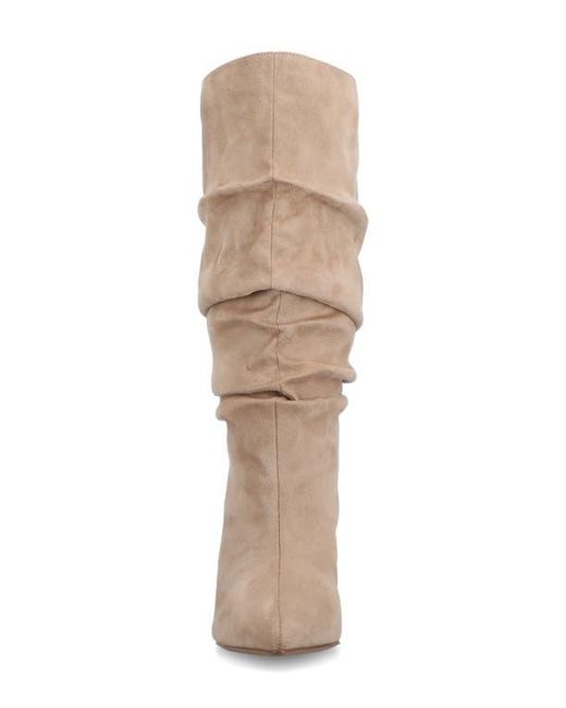 Journee Collection Natural Sonnet Knee High Boot