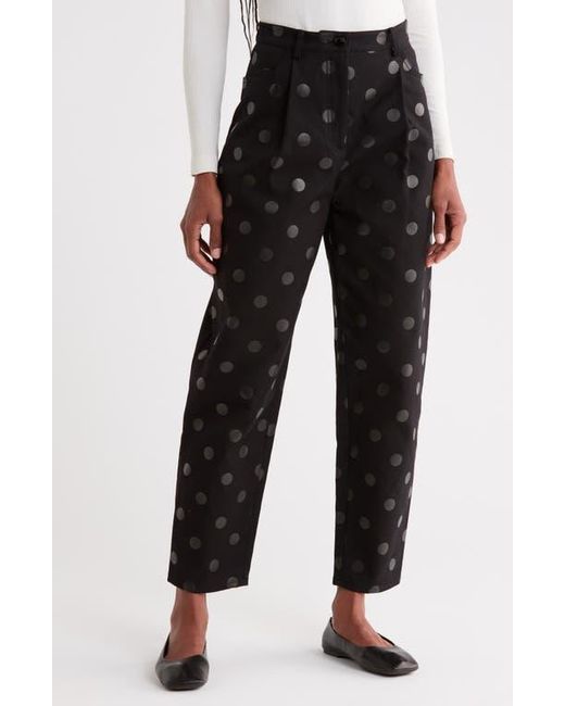 Longchamp Black Polka Dot Pants