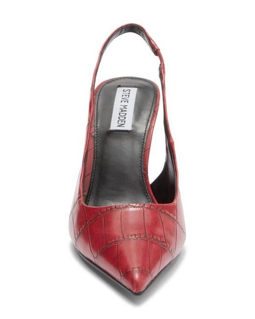 Steve Madden Red Juliya Slingback Pump
