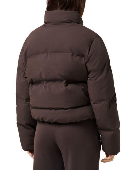 Travis Mathew Black Moontide Bonded Puffer Jacket