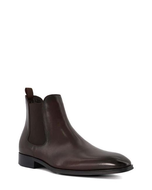 Dune Brown Mandatory Chelsea Boot for men