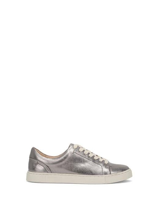 Frye White Ivy Low Top Sneaker