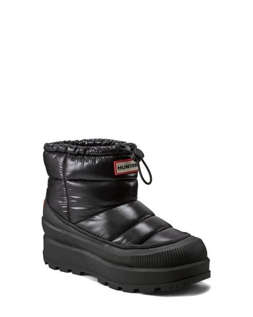 Hunter Black Amble Bootie