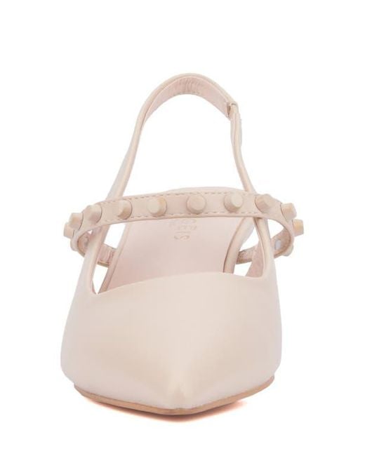 TORGEIS Pink Tamara Slingback Kitten Heel Pump