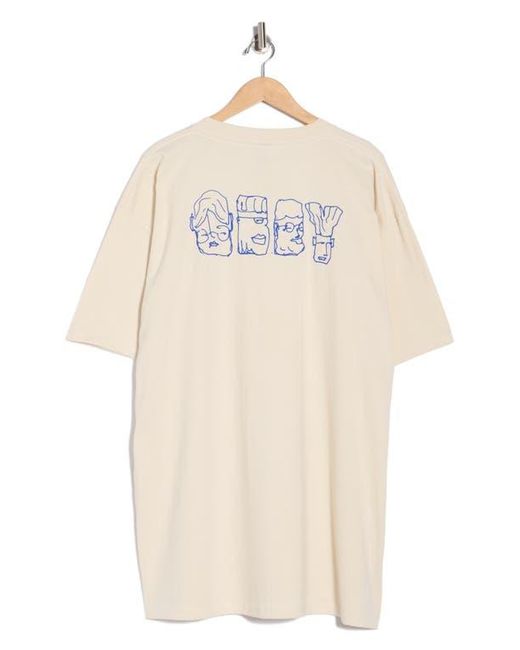 Obey Natural Abstract Things Graphic T-Shirt for men