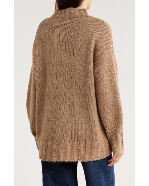 Splendid Blue X Cella Jane Wool Blend Tunic Sweater